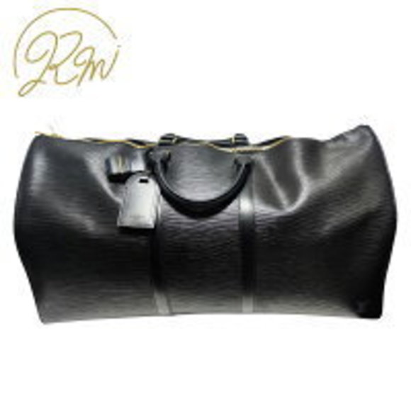 Louis Vuitton Epi Boston Bag Black Keepall - Picture 1 of 9